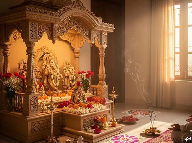 अनेक उपाय करने से भी नहीं मिला फायदा? कहीं गलत दिशा में तो नहीं बना पूजाघर? कहां और कैसे बनाएं?