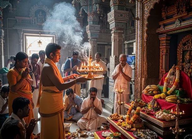आरती करने का सही तरीका क्या है? जगद्गुरु रामभद्राचार्य से जानें भगवान के सामने कितनी बार दिखाएं दीपक