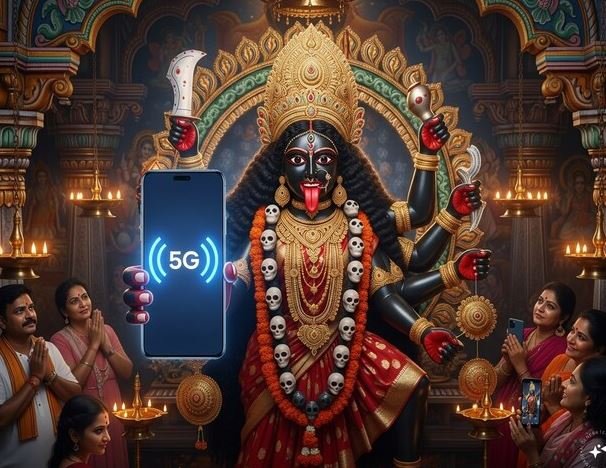 यहां के मंदिर में मां काली रखती हैं 5 जी स्मार्ट फोन, भक्त भेजते हैं इस फोन पर मैसेज, क्या मिलता है जवाब? जानिए रोचक कहानी!
