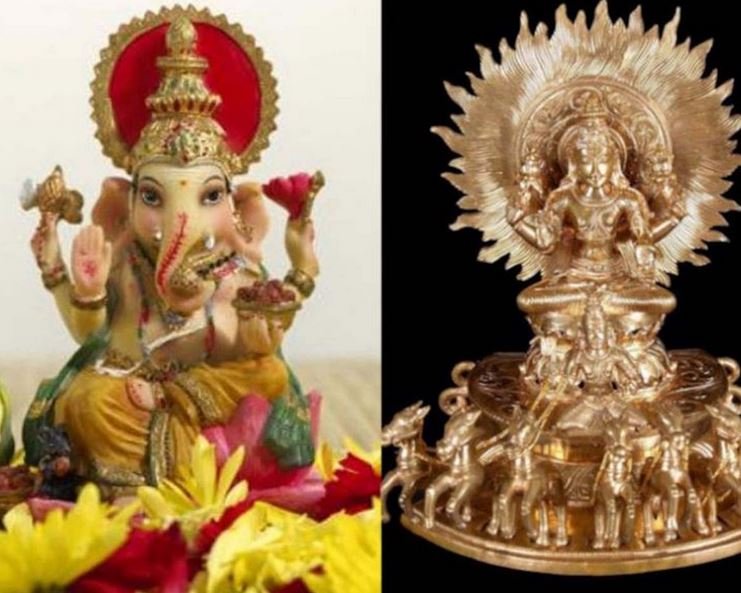 भगवान गणेश के साथ-साथ सूर्य देव की उपासना करना लाभप्रद