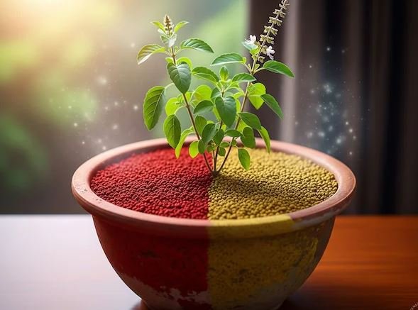 तुलसी के गमले की मिट्टी बदल रही है रंग? लाल-पीली मिट्टी से जानें ग्रह दोष और घर की ऊर्जा के संकेत