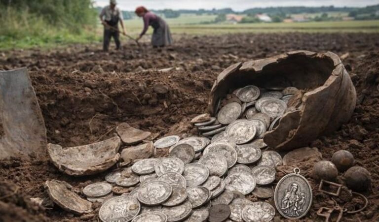 किसान को खेत में मिला 17वीं सदी का चांदी का खजाना