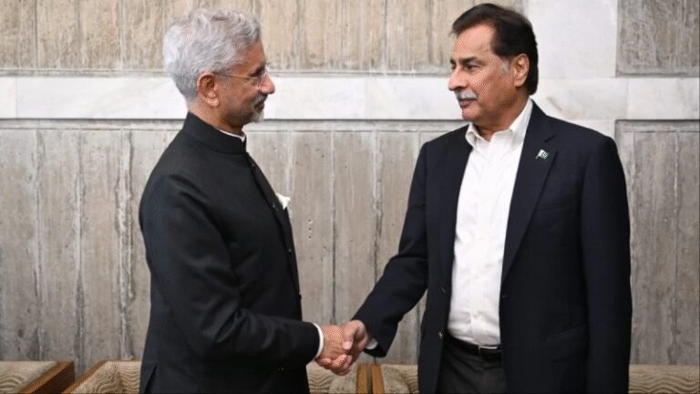 जयशंकर–PAK स्पीकर मुलाकात पर सियासत तेज, कांग्रेस का हमला